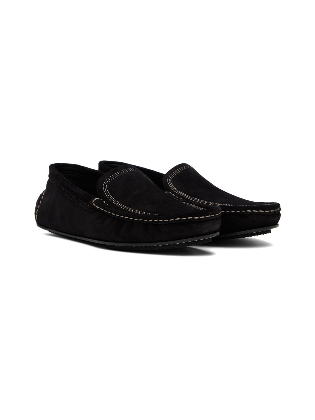 Black 'The Car' Loafers - 4