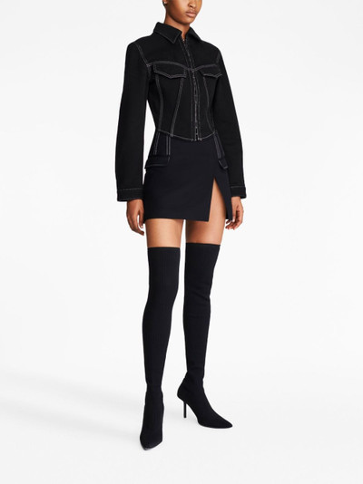 Dion Lee Frame high-waist miniskirt outlook