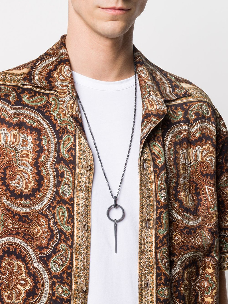 Parts of Four Portal mini spike pendant necklace outlook