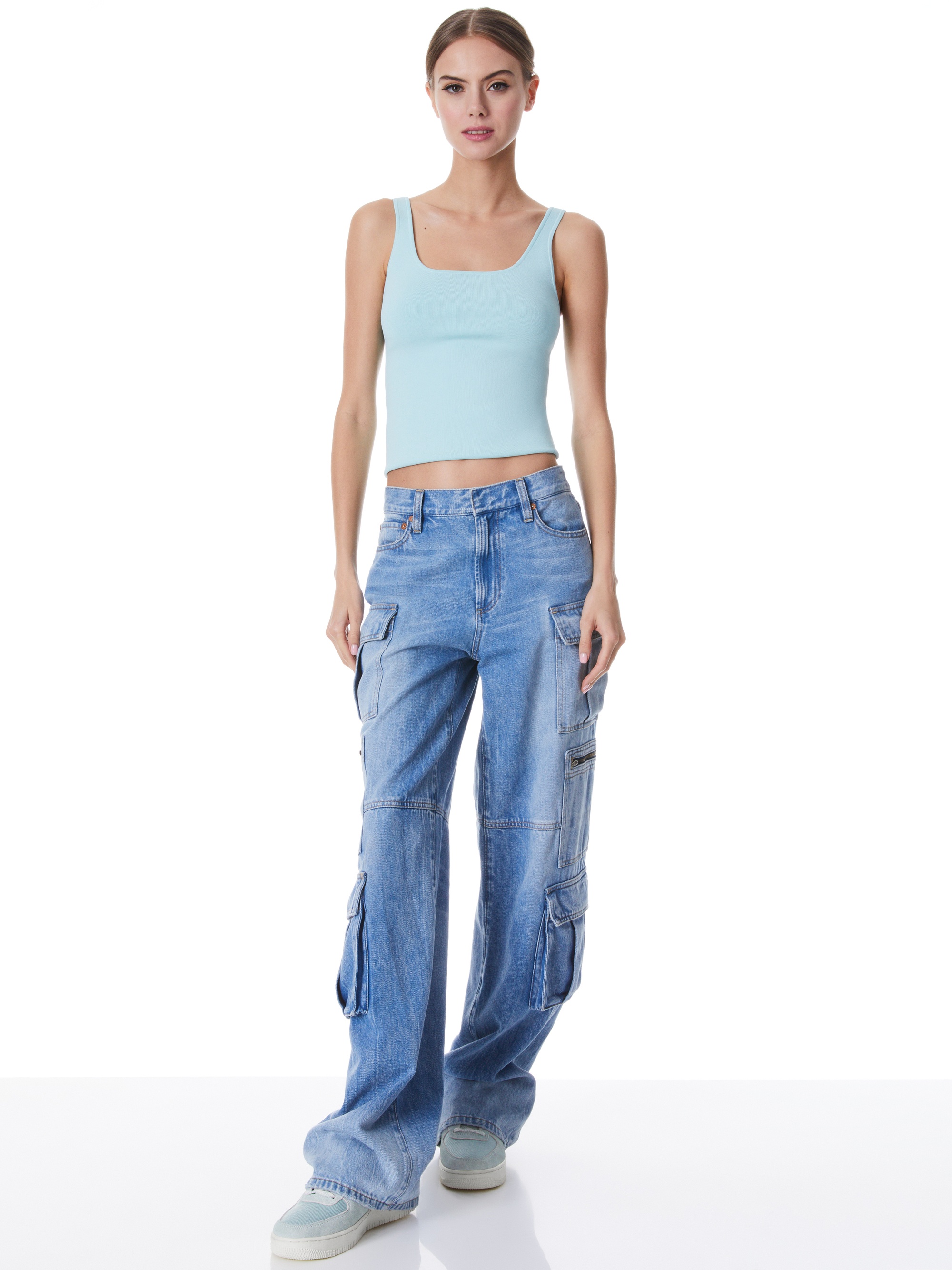 DARYN FULL LENGTH SWEATER TANK - 4