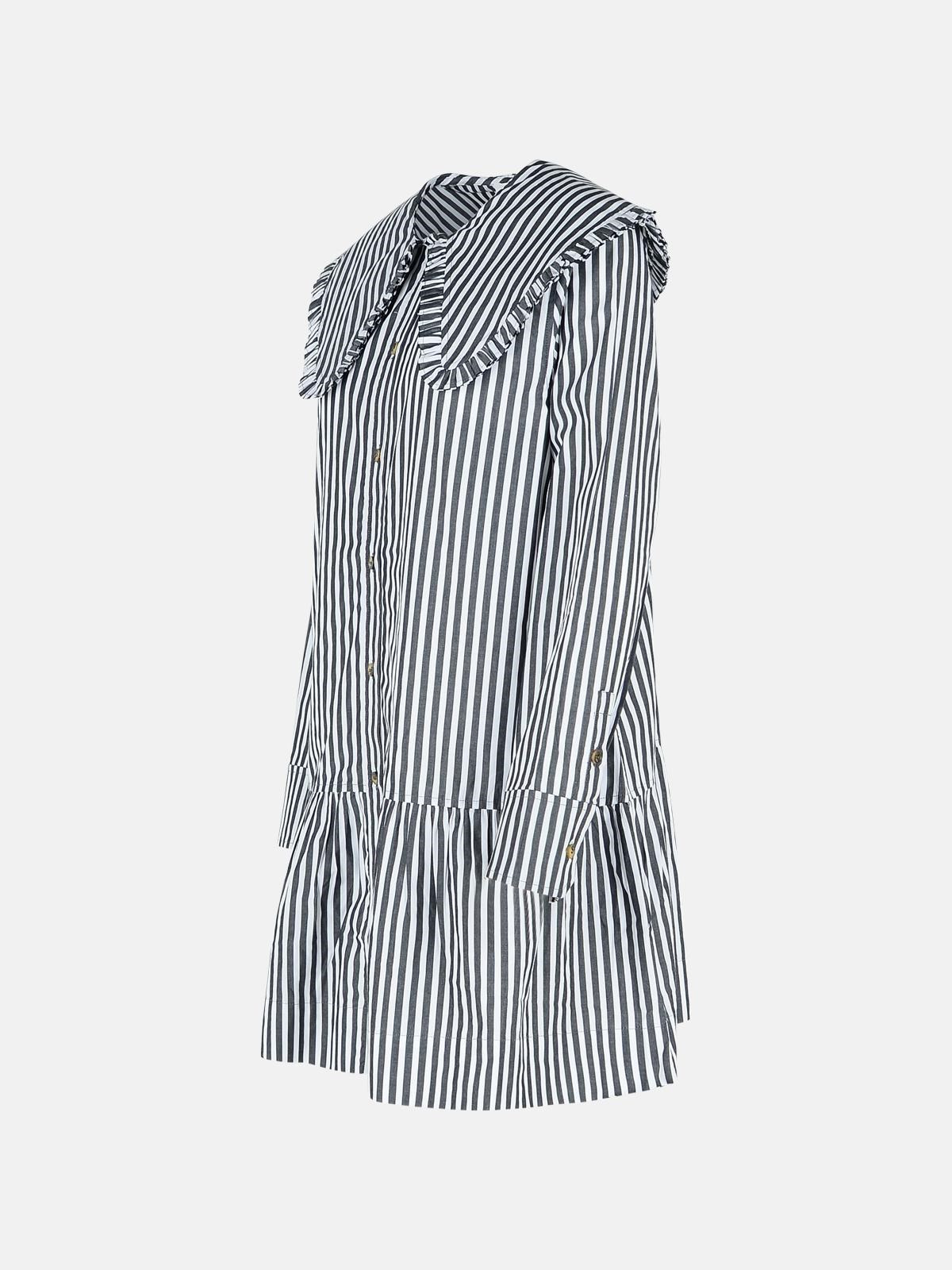 BLACK COTTON DRESS - 2