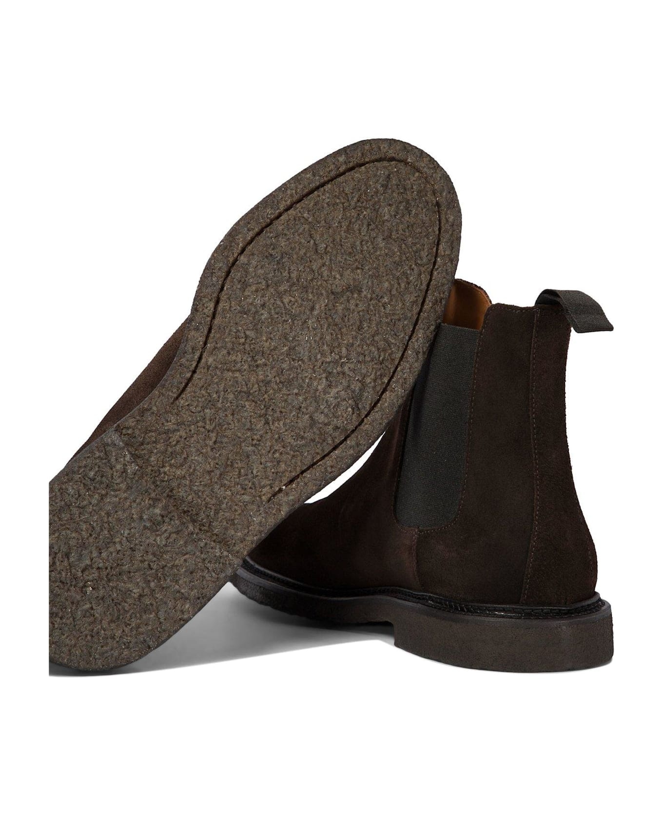 Round Toe Chelsea Boots - 5