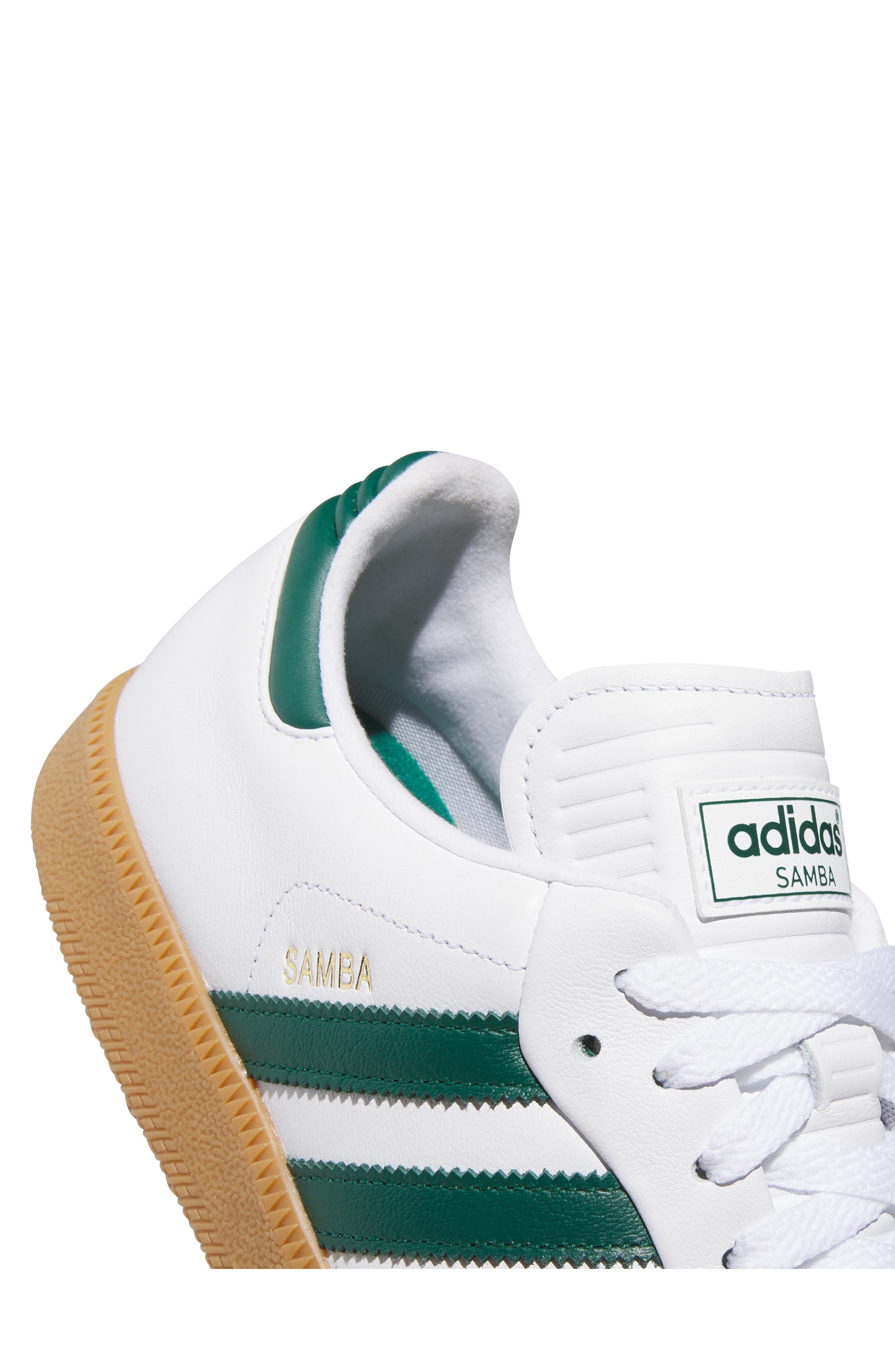 adidas Samba Lux Spikeless Golf Shoe in Ftwwht/cgr at Nordstrom - 9