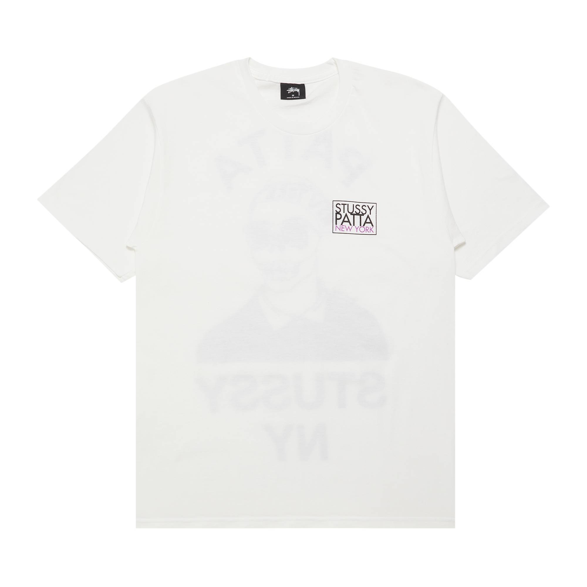 Stussy x Patta Skull NY tee 'White' - 1