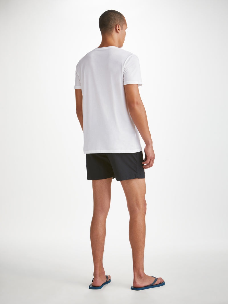 Men's T-Shirt Ripley 19 Pima Cotton White - 4