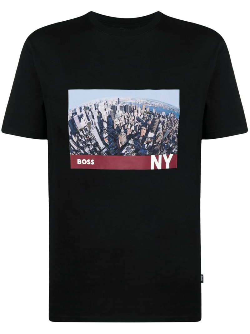 graphic-print cotton T-shirt 1