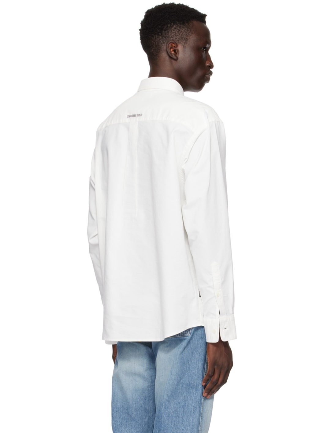 White One Point Shirt - 3