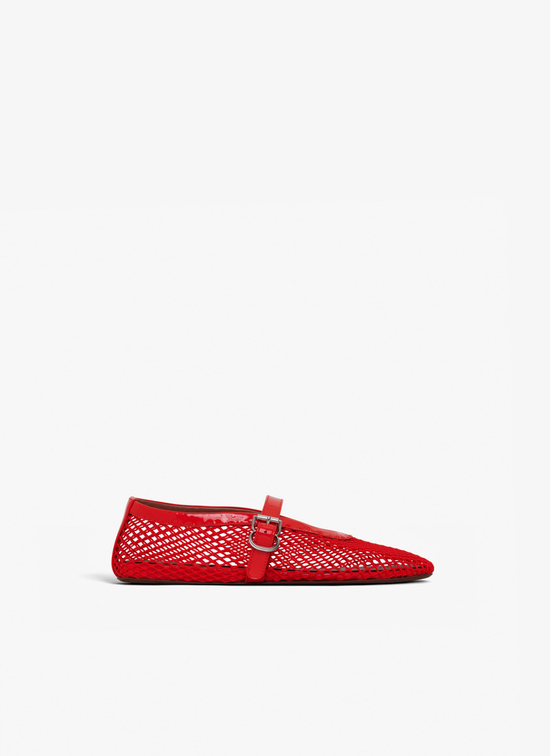 FISHNET BALLET FLATS - 1