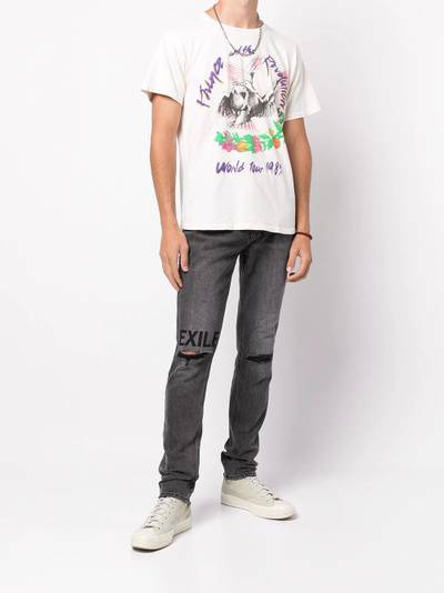 Ksubi distressed-effect slim-fit jeans outlook