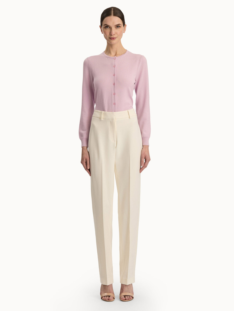 Oscar de la Renta STRAIGHT-LEG WOOL PANTS outlook