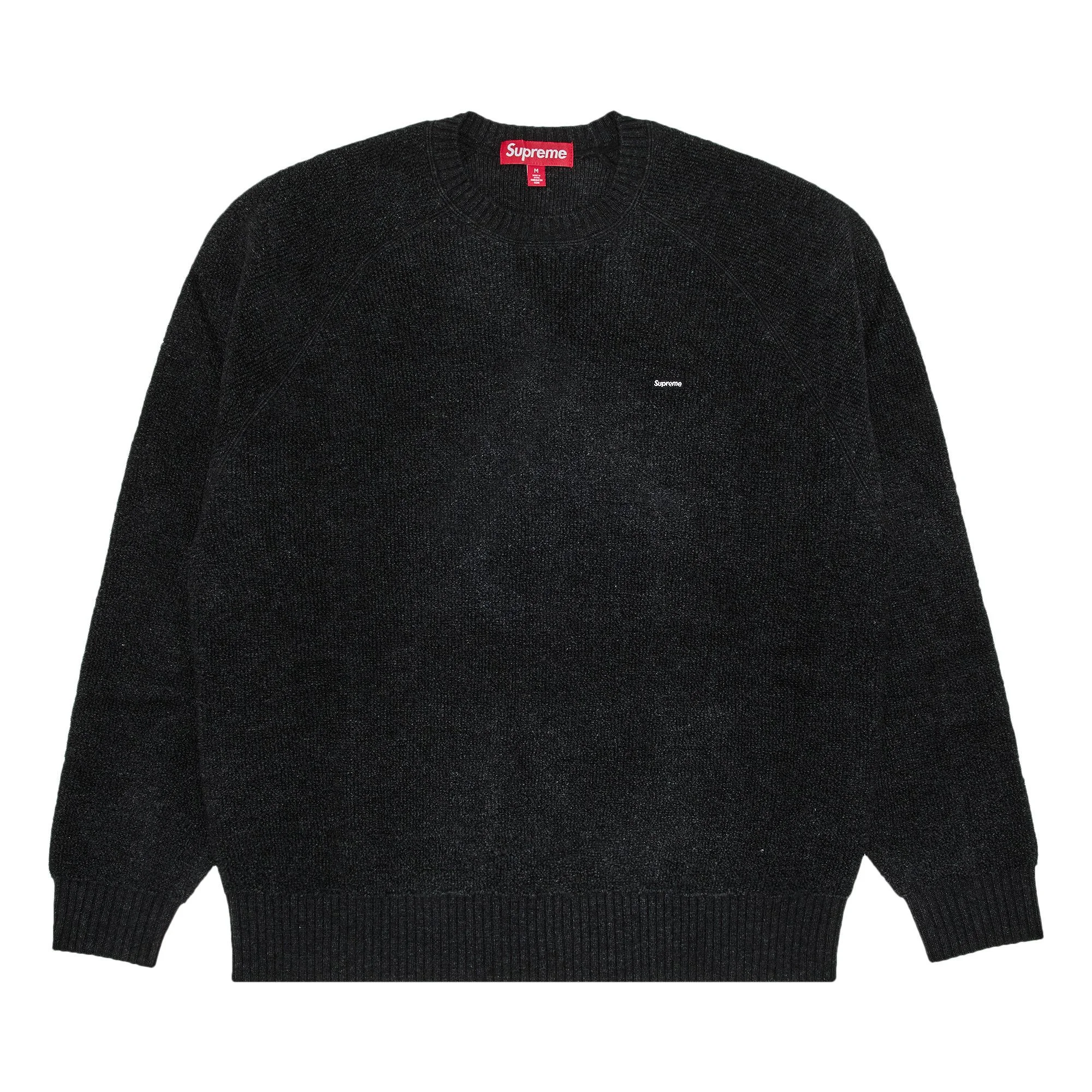 Supreme Terry Small Box Sweater 'Black' - 1