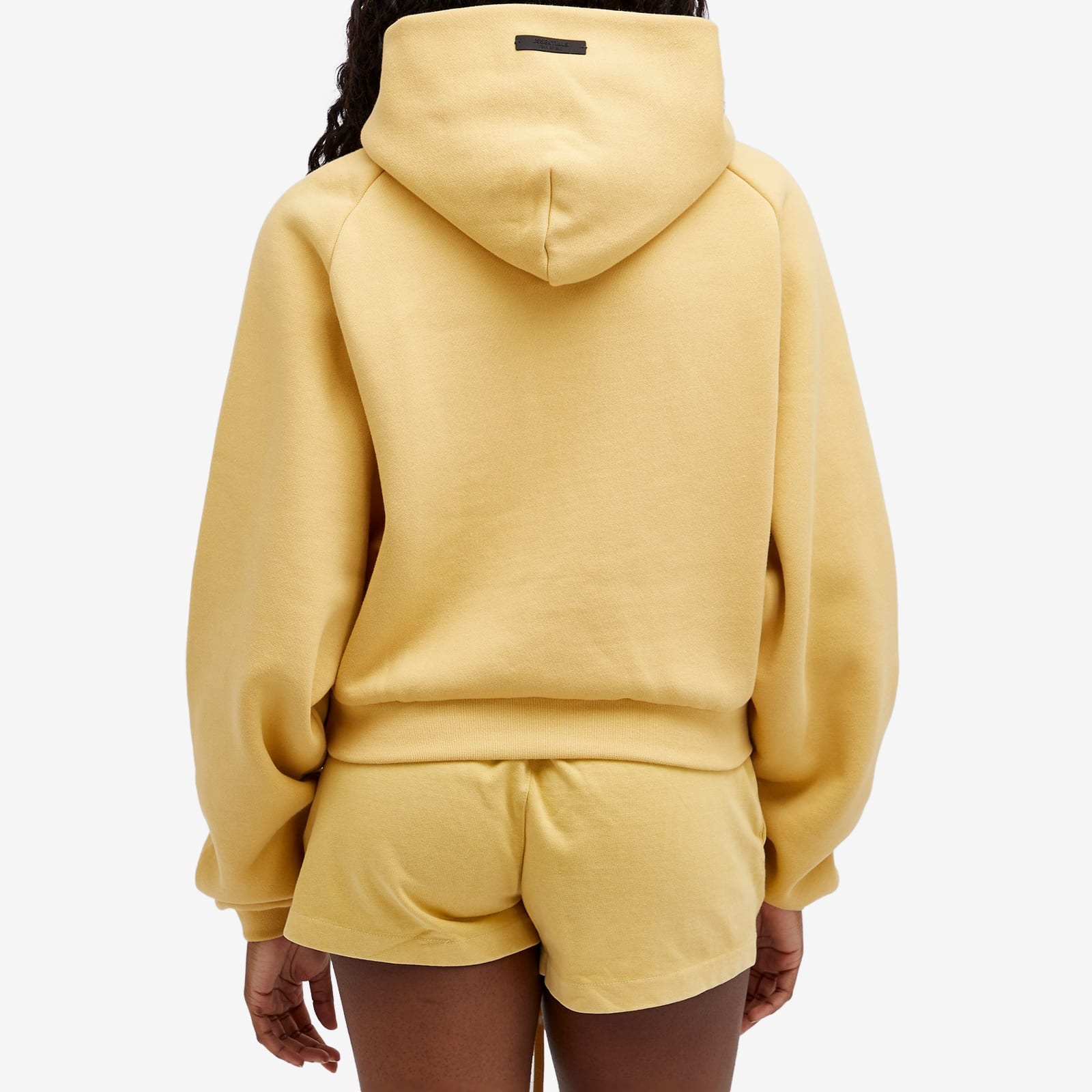 Fear of God ESSENTIALS Fleece Cropped Hoodie - 3