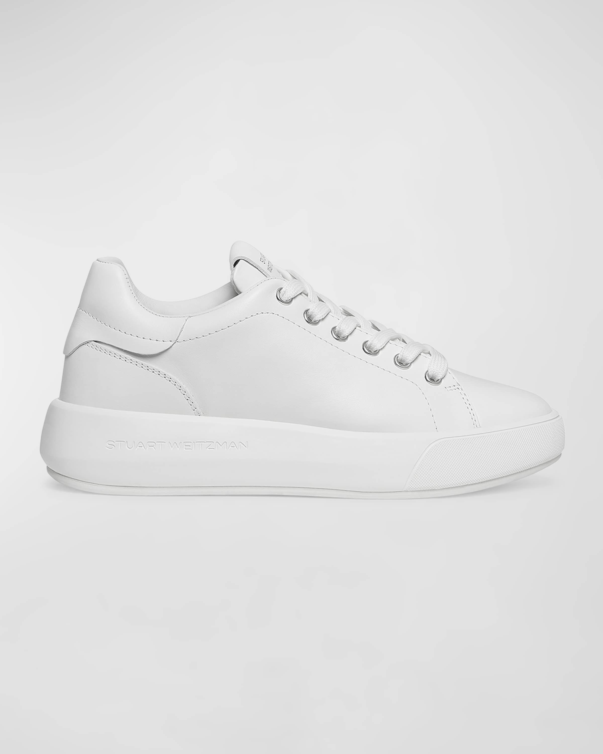 Pro Sleek Leather Sneakers - 1