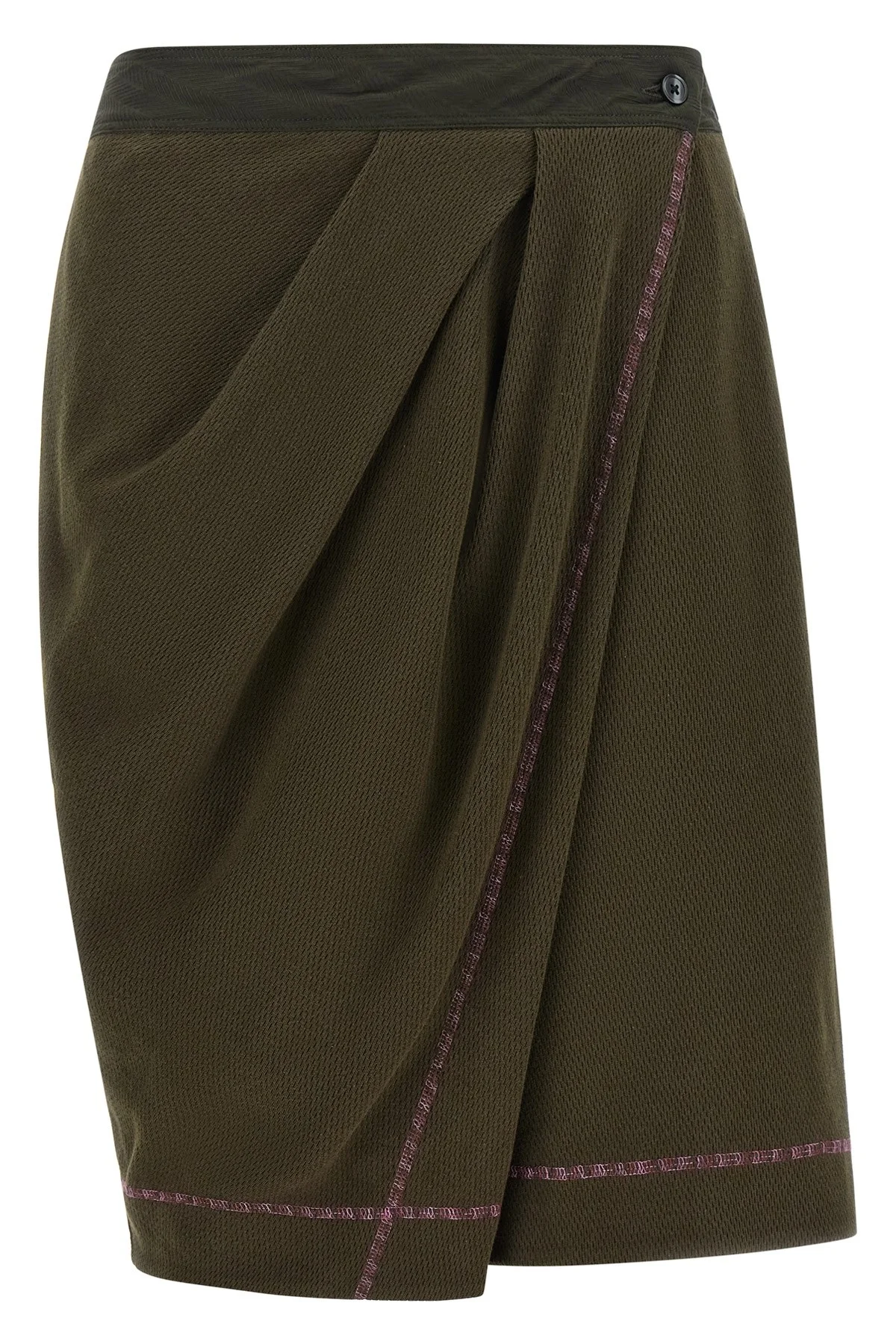 'Petrel' Culotte Bermuda Shorts - 1
