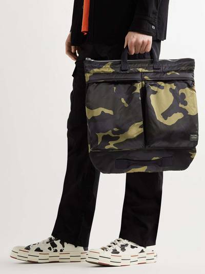 PORTER Counter Shade Camouflage-Print Nylon Tote Bag outlook