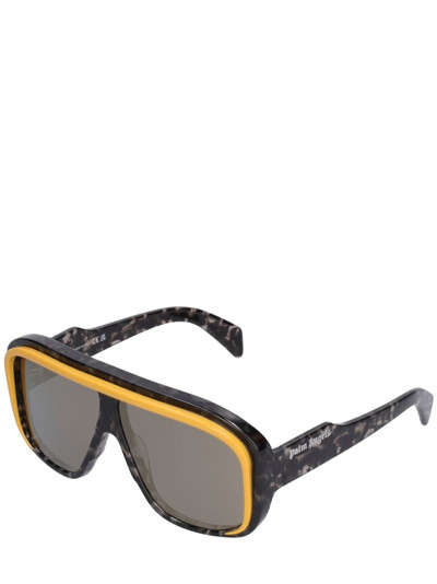 Moncler Vintage-inspired shield sunglasses outlook