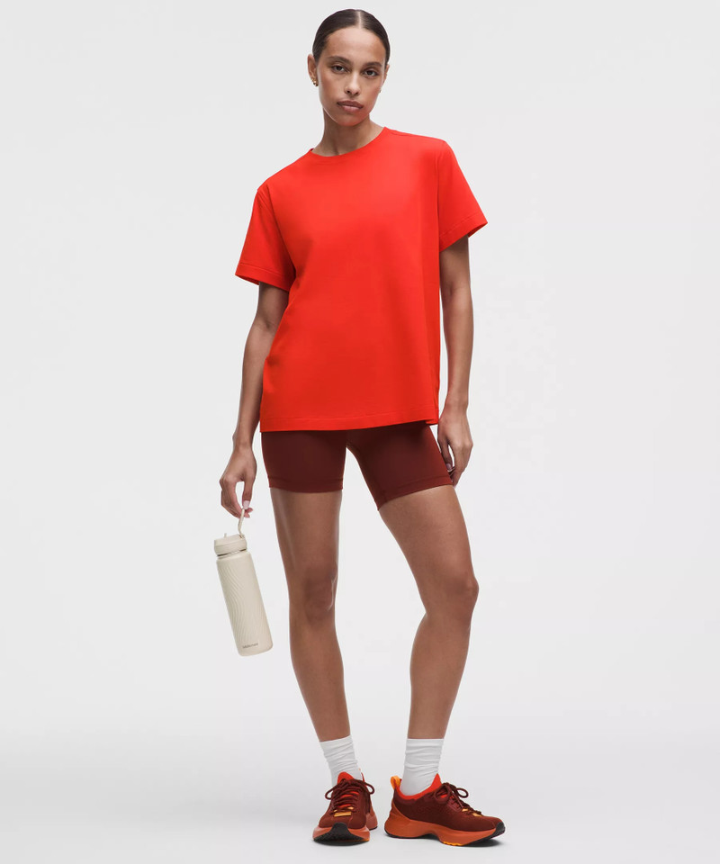 lululemon All Yours Organic Cotton Crewneck T-Shirt outlook