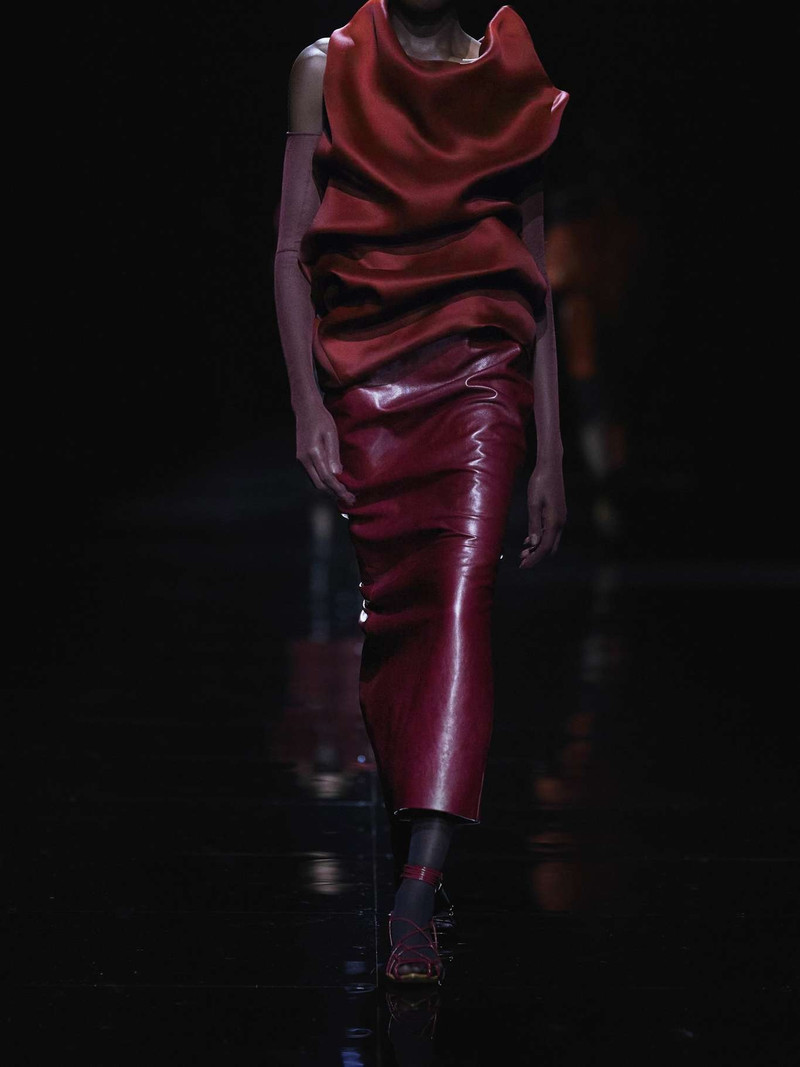 Luola draped silk-gazar blouse 5