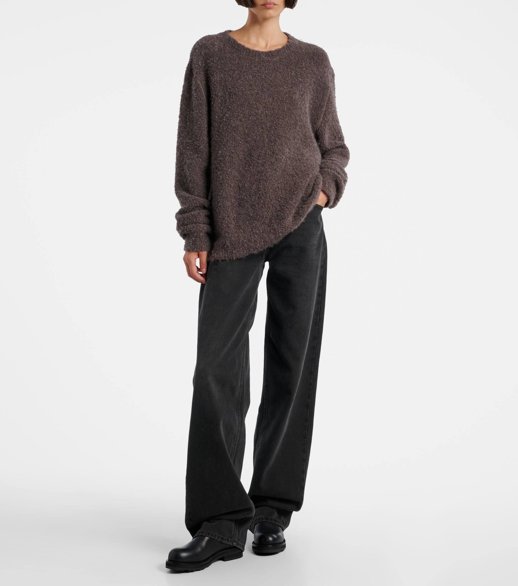 Leorina cashmere, alpaca, and silk sweater - 2