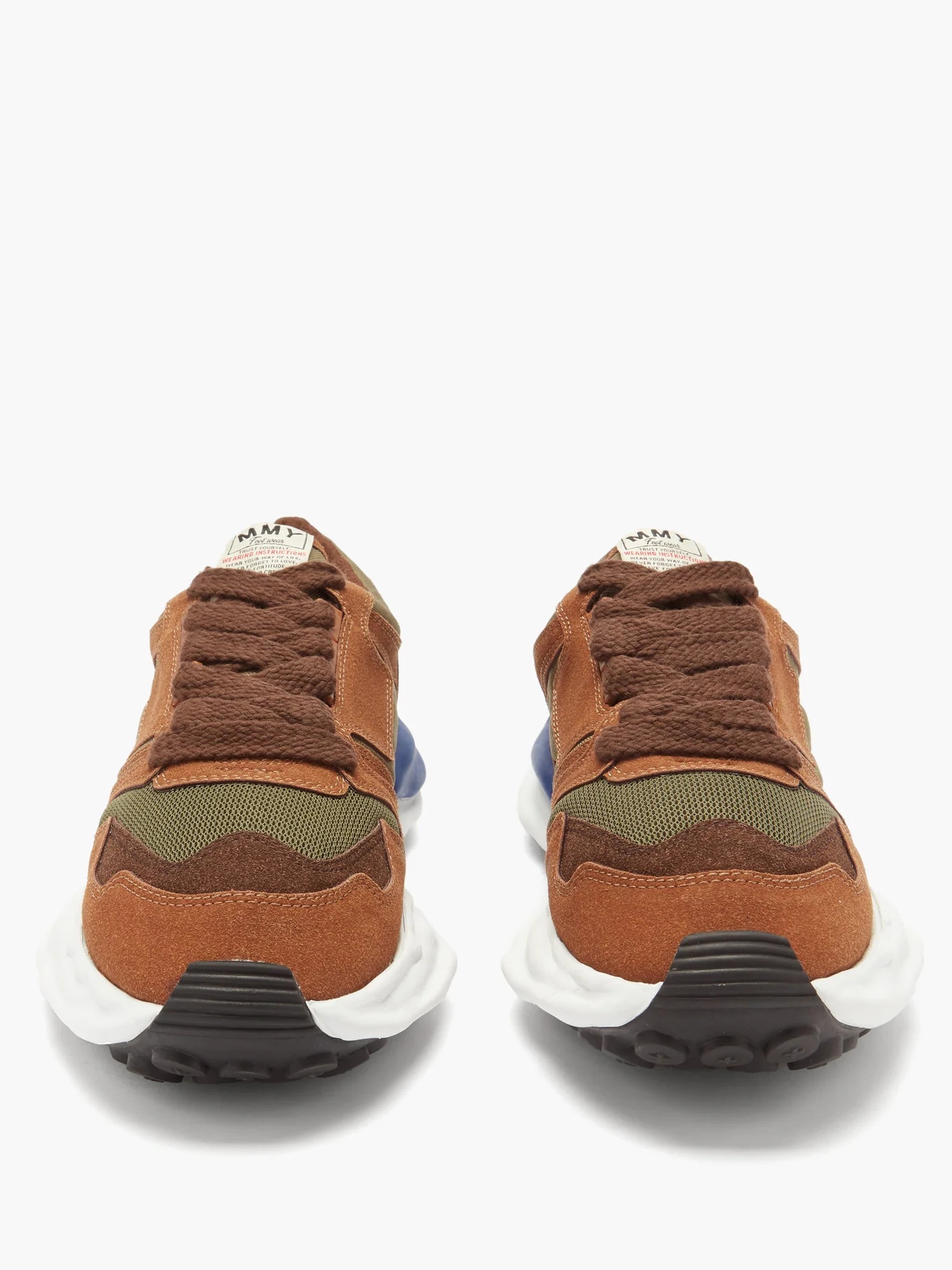 OG Sole suede-panelled trainers - 5