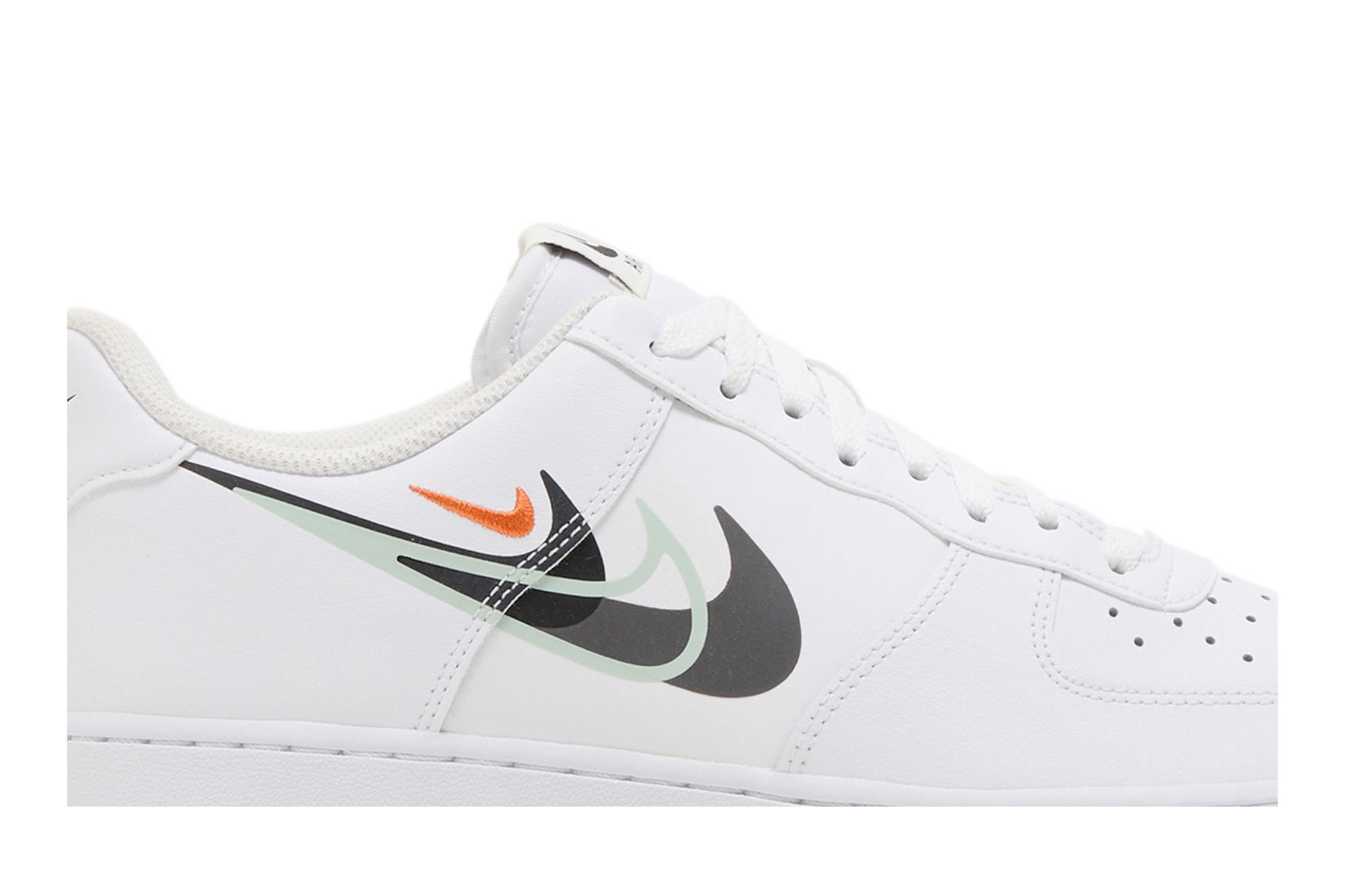 Air Force 1 '07 'Multi Swoosh - White Black' - 2