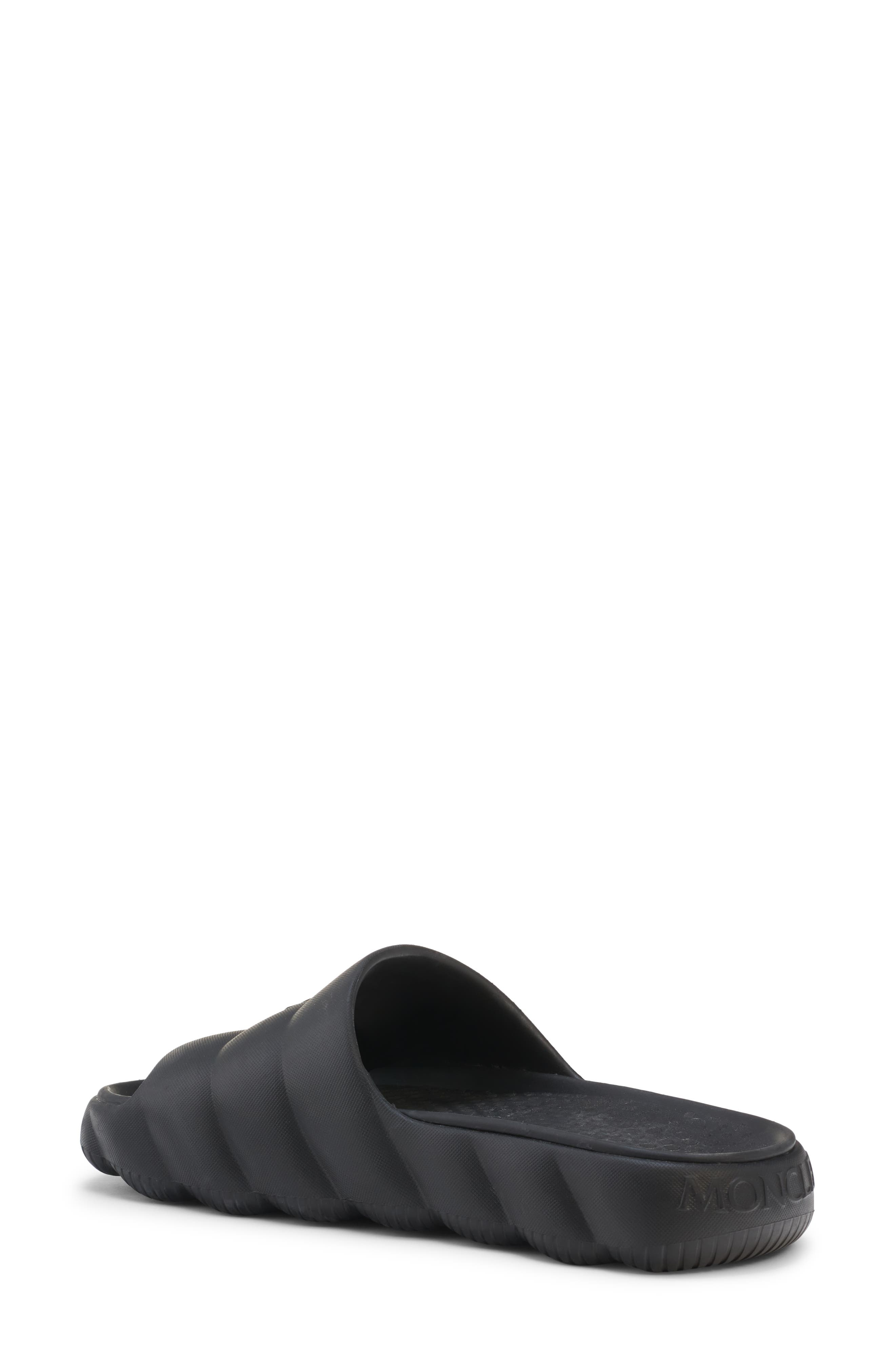 Moncler Lilo Slide Sandal in Black at Nordstrom - 2