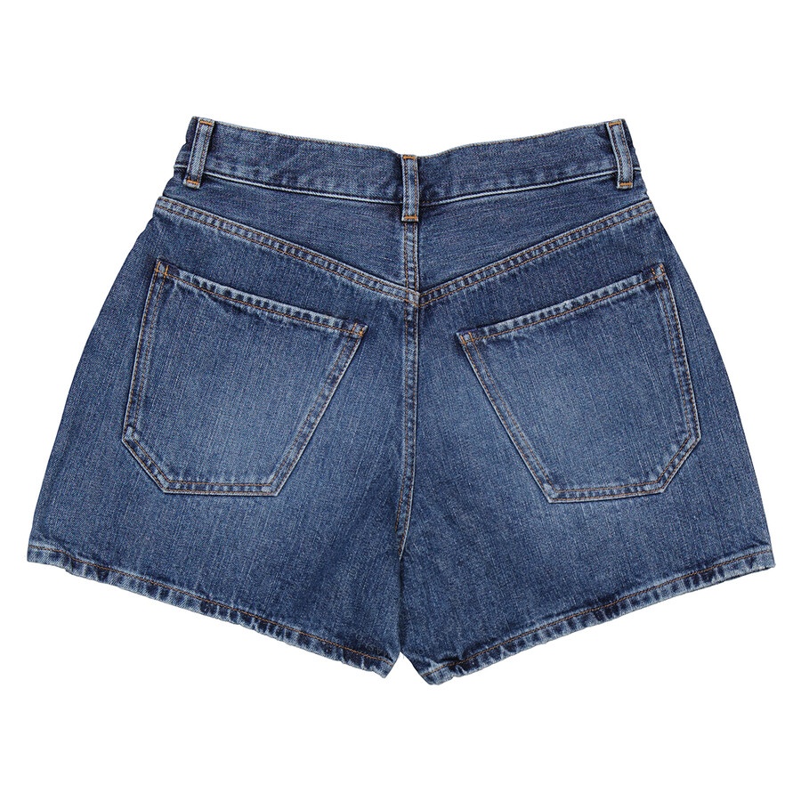 Chloe Ladies Kadovar High-Waisted Denim Jean Shorts - 2