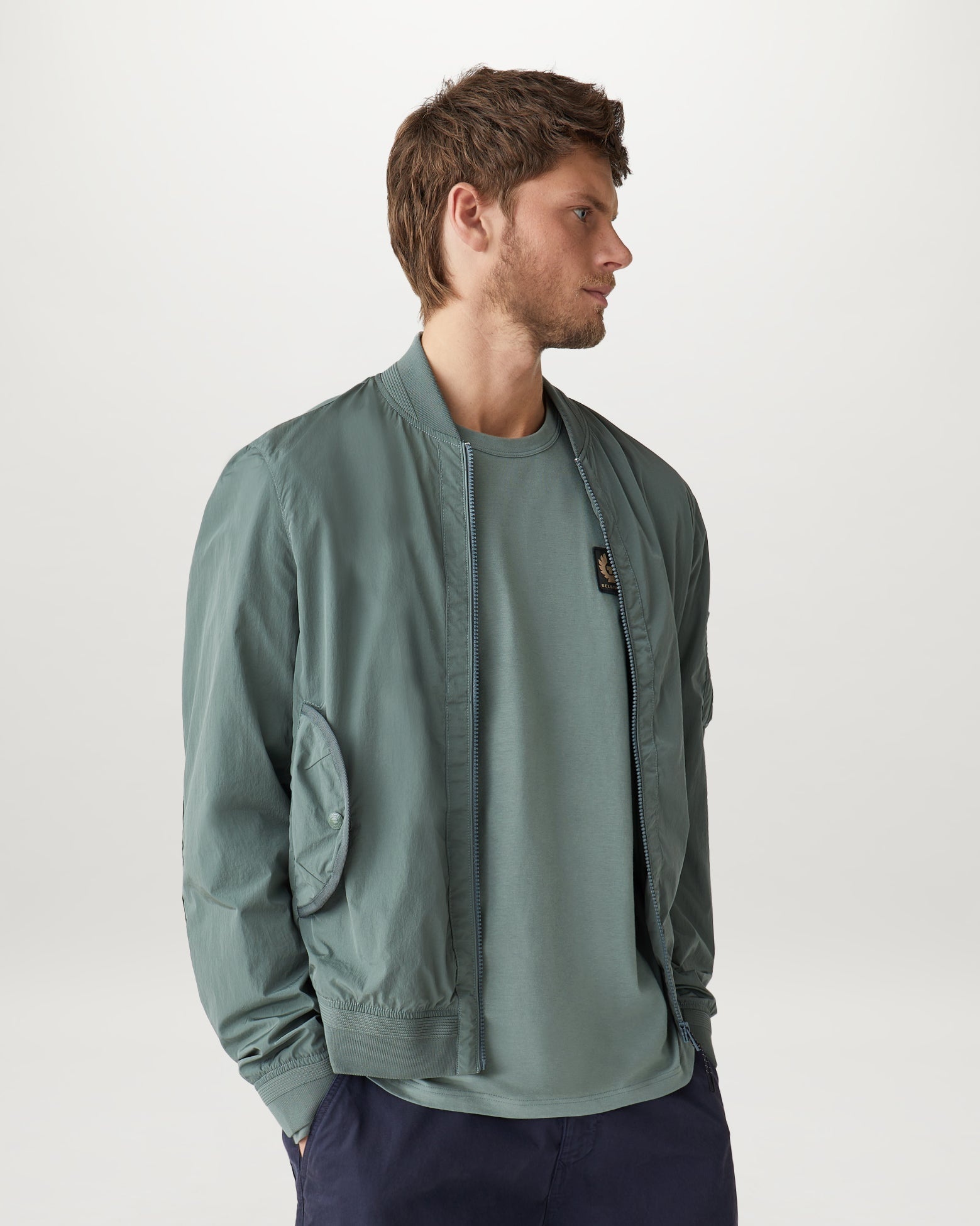 BELSTAFF LONG SLEEVED T-SHIRT - 5