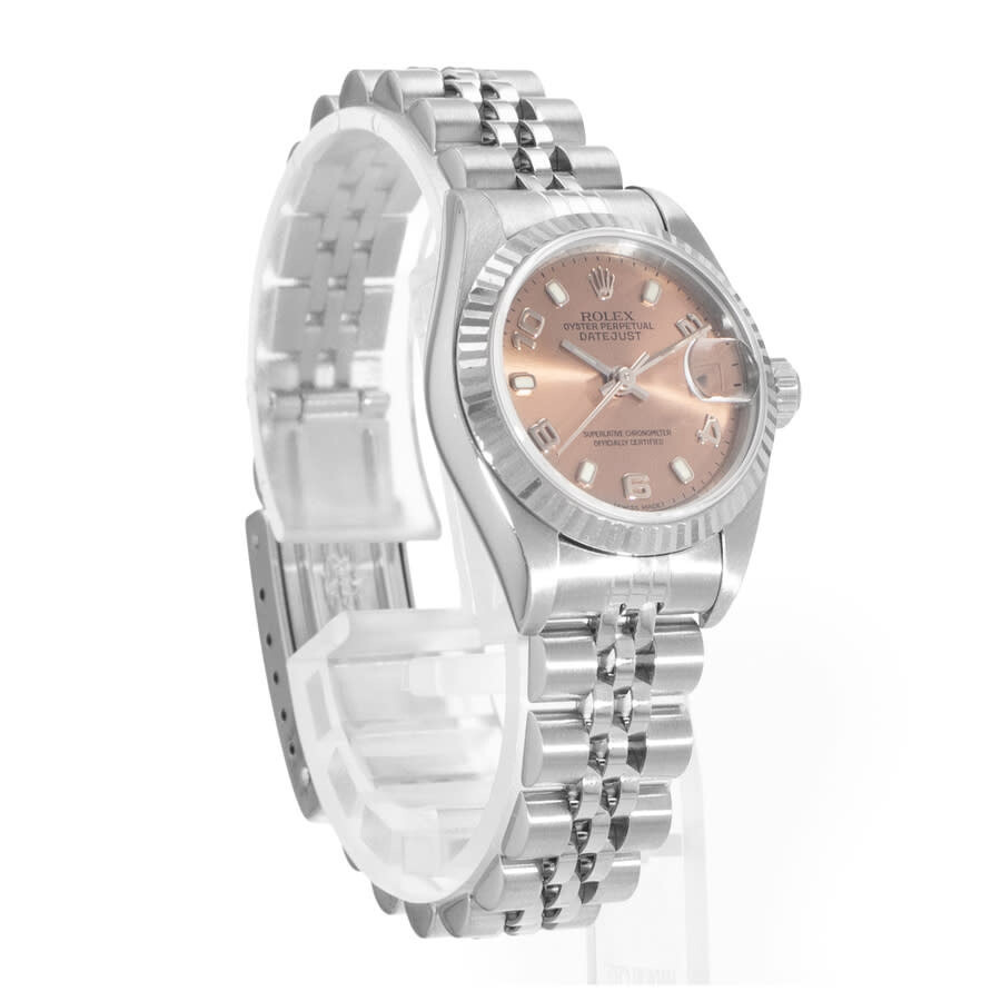 Pre-owned Rolex Datejust 26 Automatic Pink Dial Ladies Watch 79174 PSJ - 7