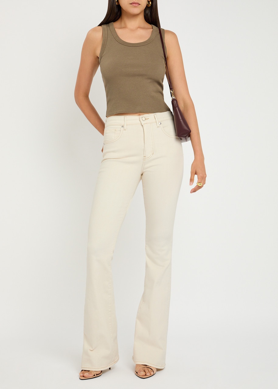 Veronica Beard Beverly Flared-leg Jeans - 4