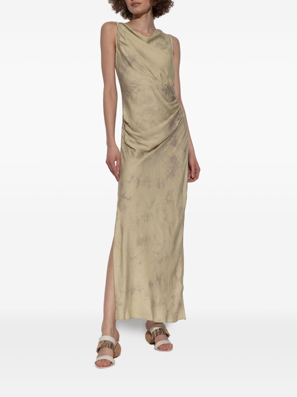 brushed-finish dress - 3