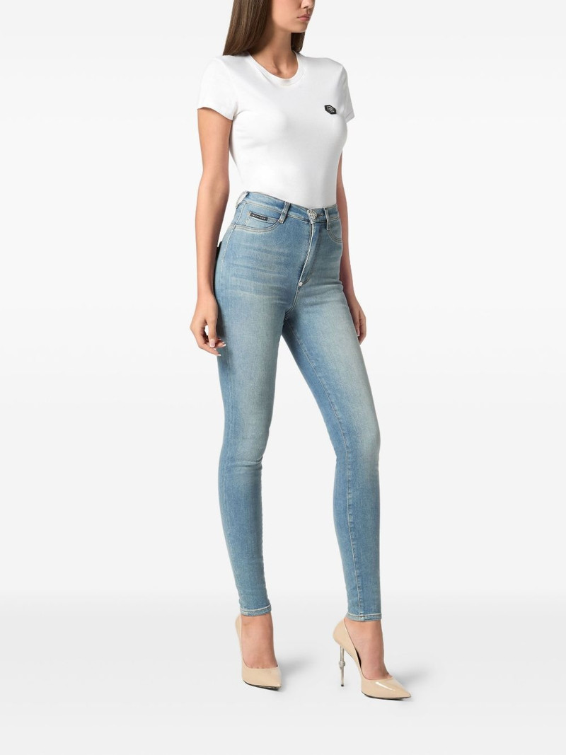 PHILIPP PLEIN high-waisted jeans outlook