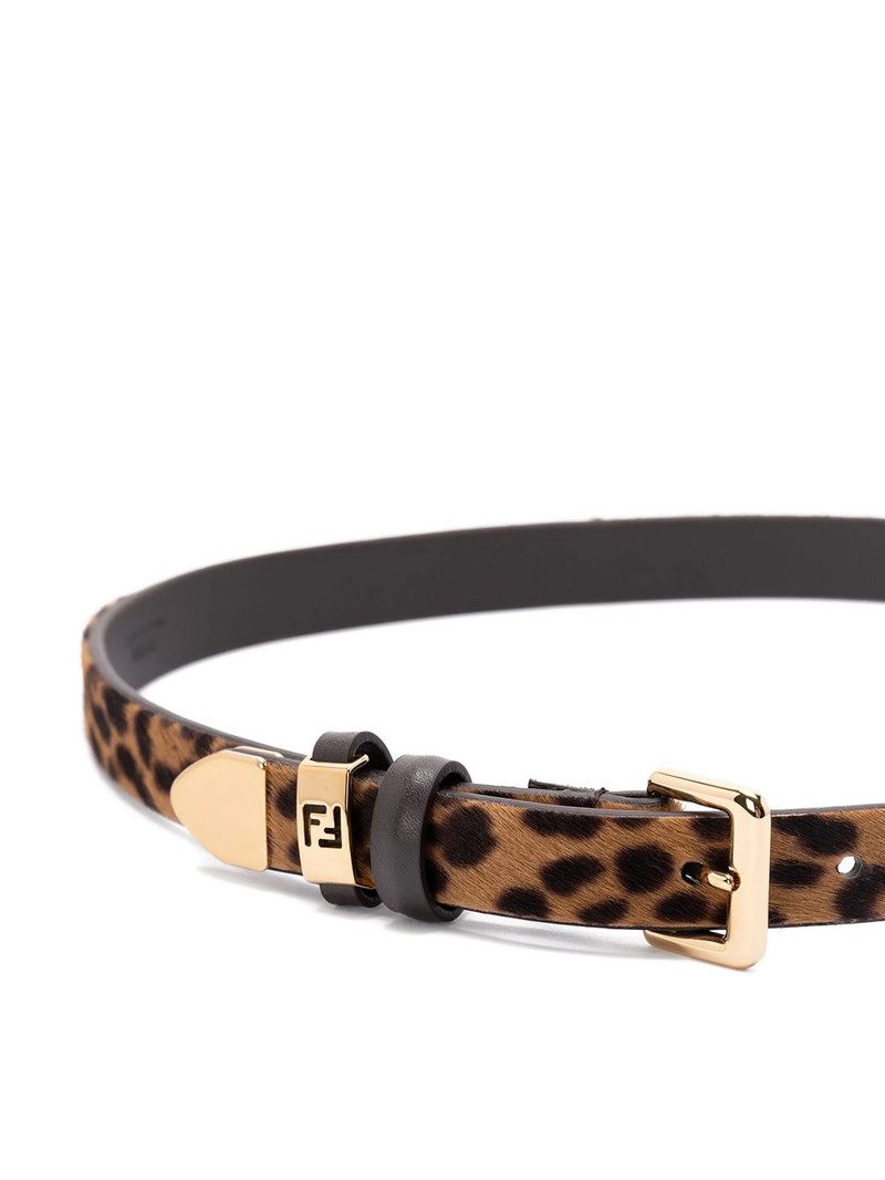 FENDI Fendi Forever Fendi Leopard Belt outlook