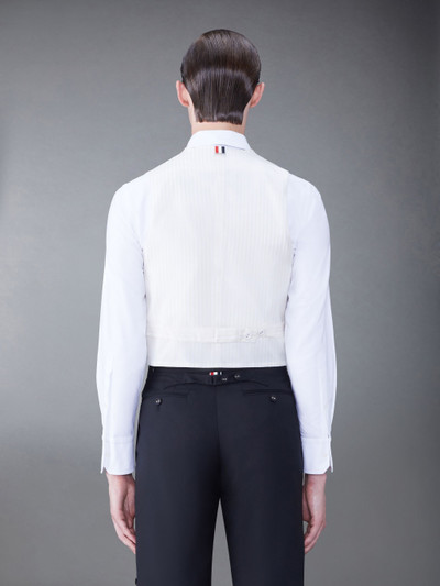 Thom Browne Silk Faille Vest outlook