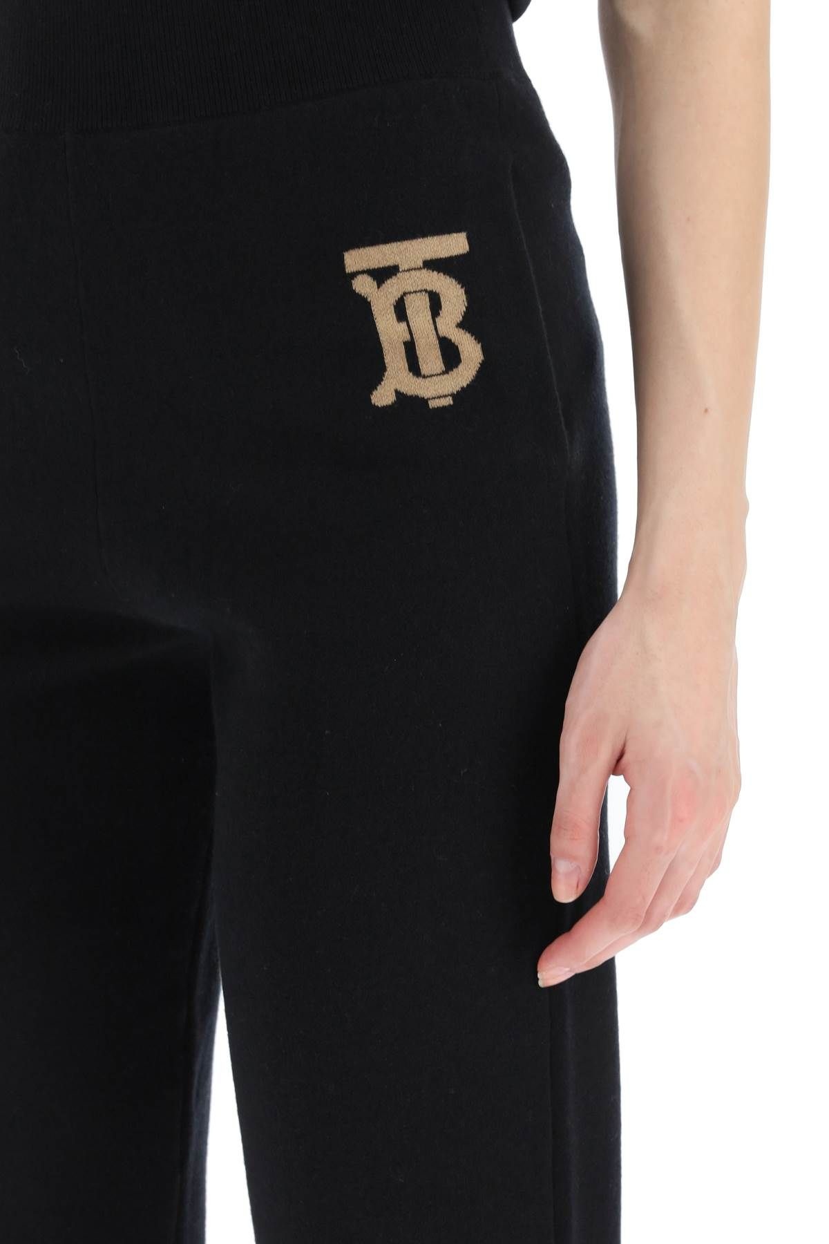 CASHMERE BLEND JOGGING PANTS - 5