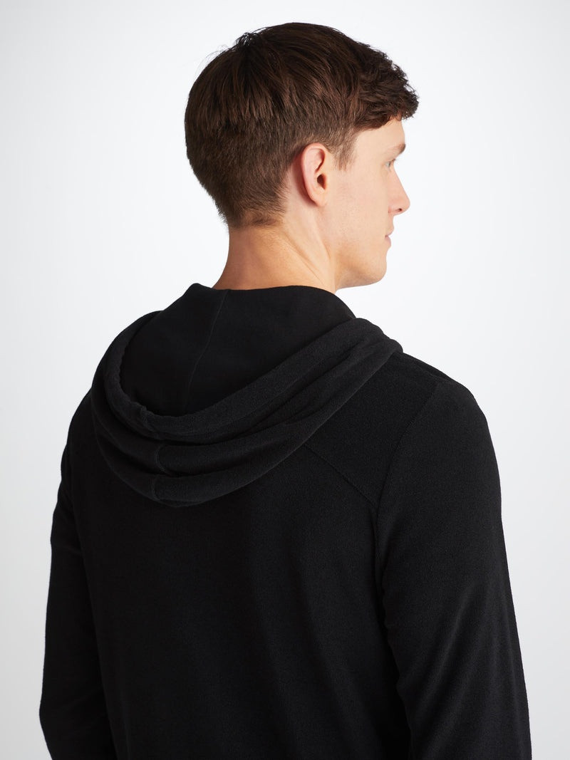 Men's Hoodie Isaac Terry Cotton Black 5