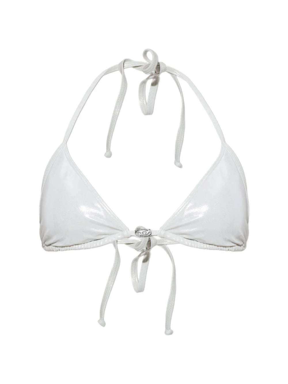 logo-plaque triangle bikini top - 1
