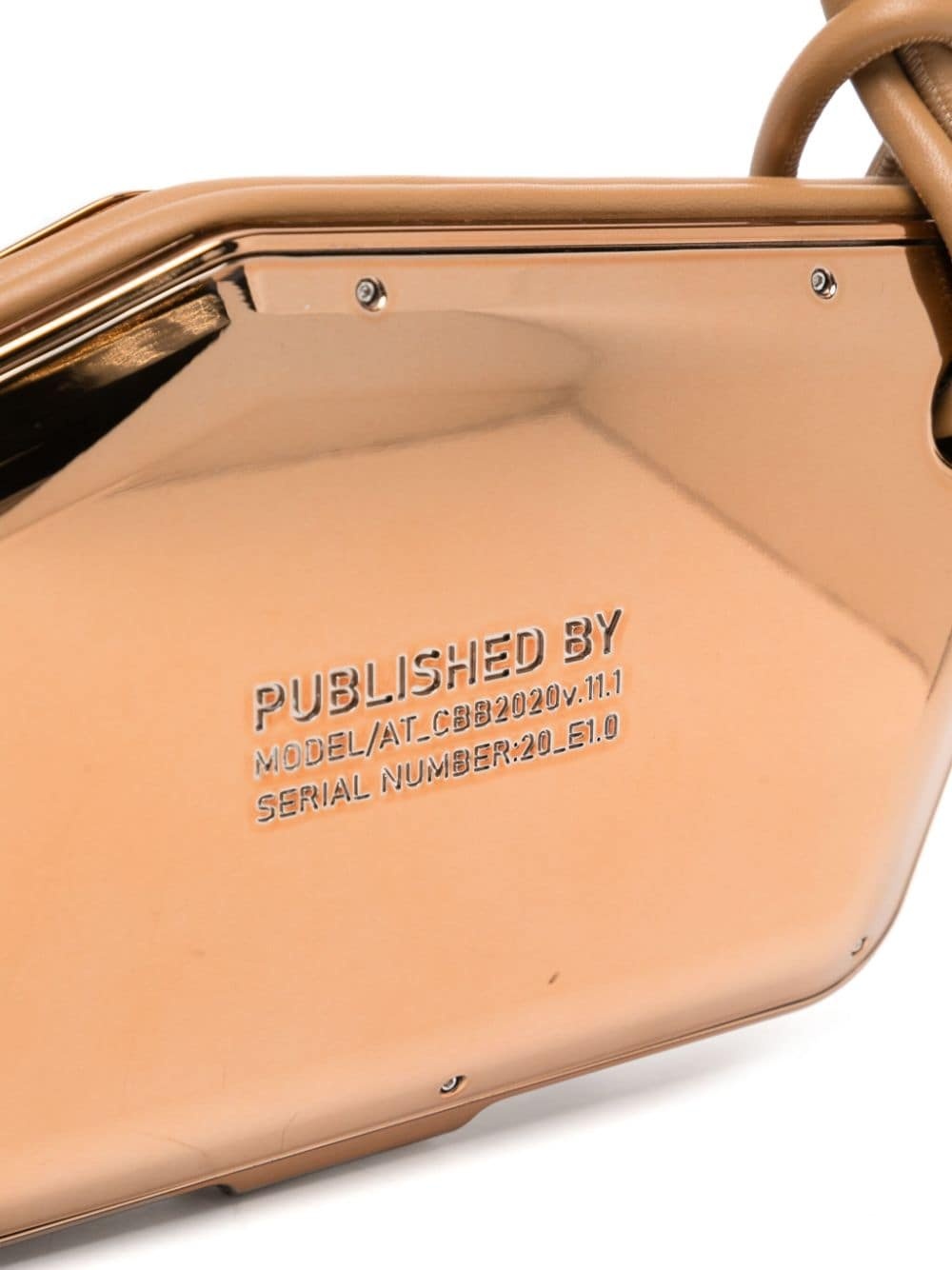 stainless steel messenger bag - 3