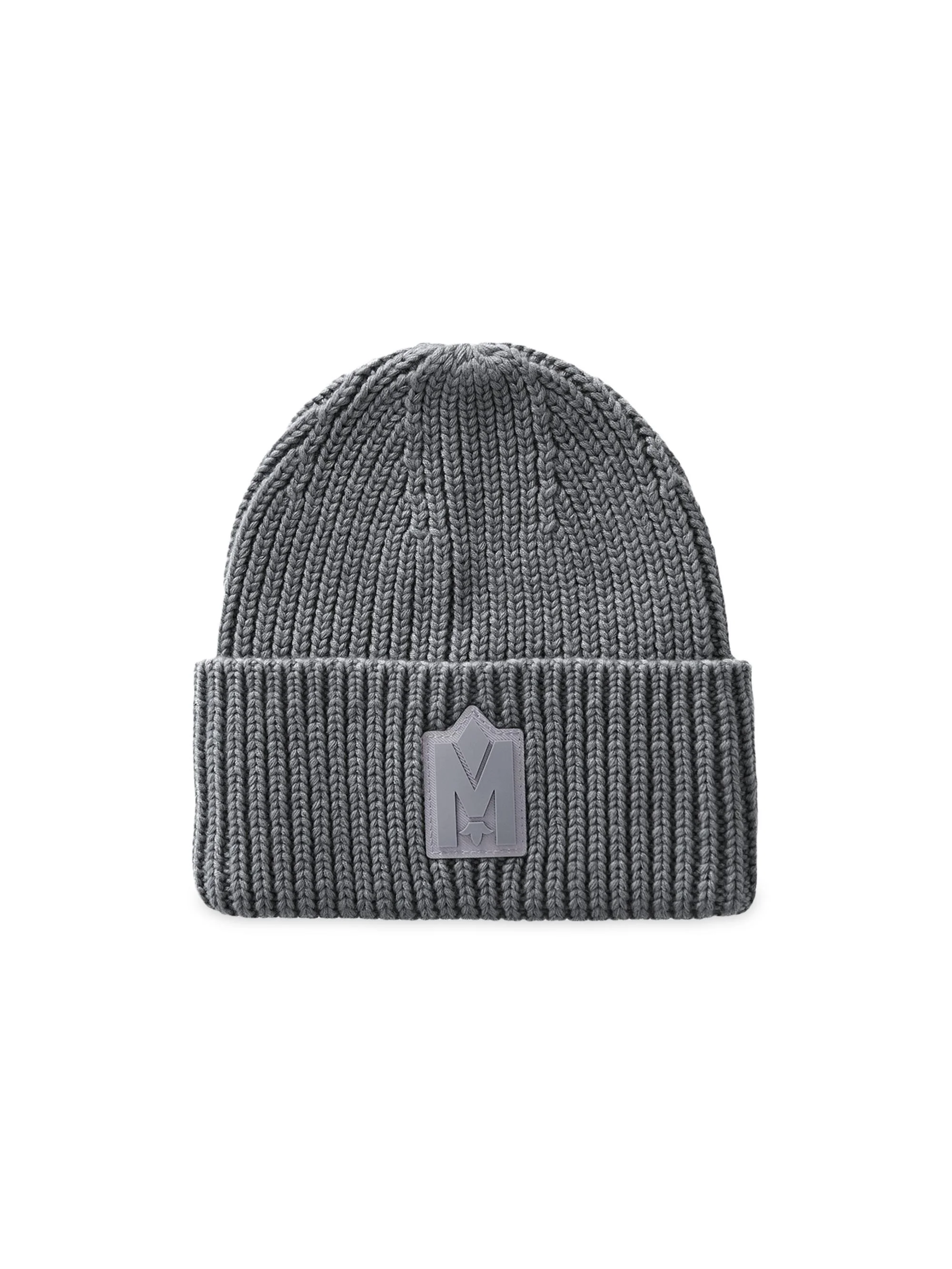 Men's Jude Wool-Blend Beanie - Carbon Mix - 1