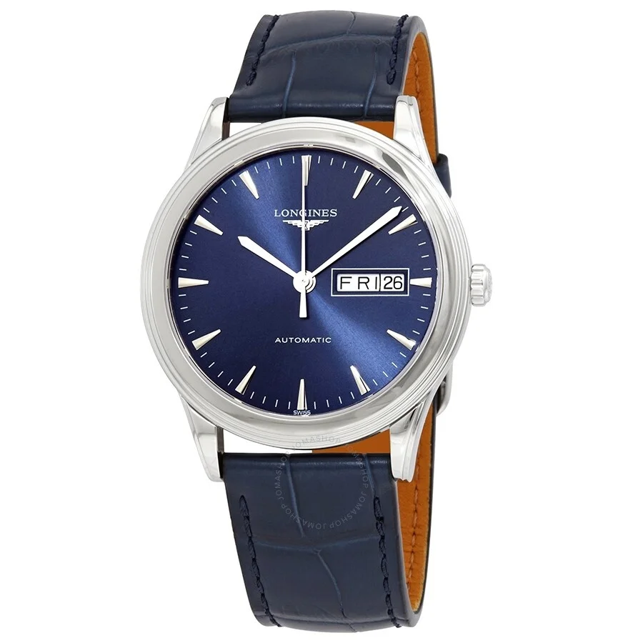Longines Flagship Automatic Blue Dial Men's Watch L4.899.4.92.2 - 1