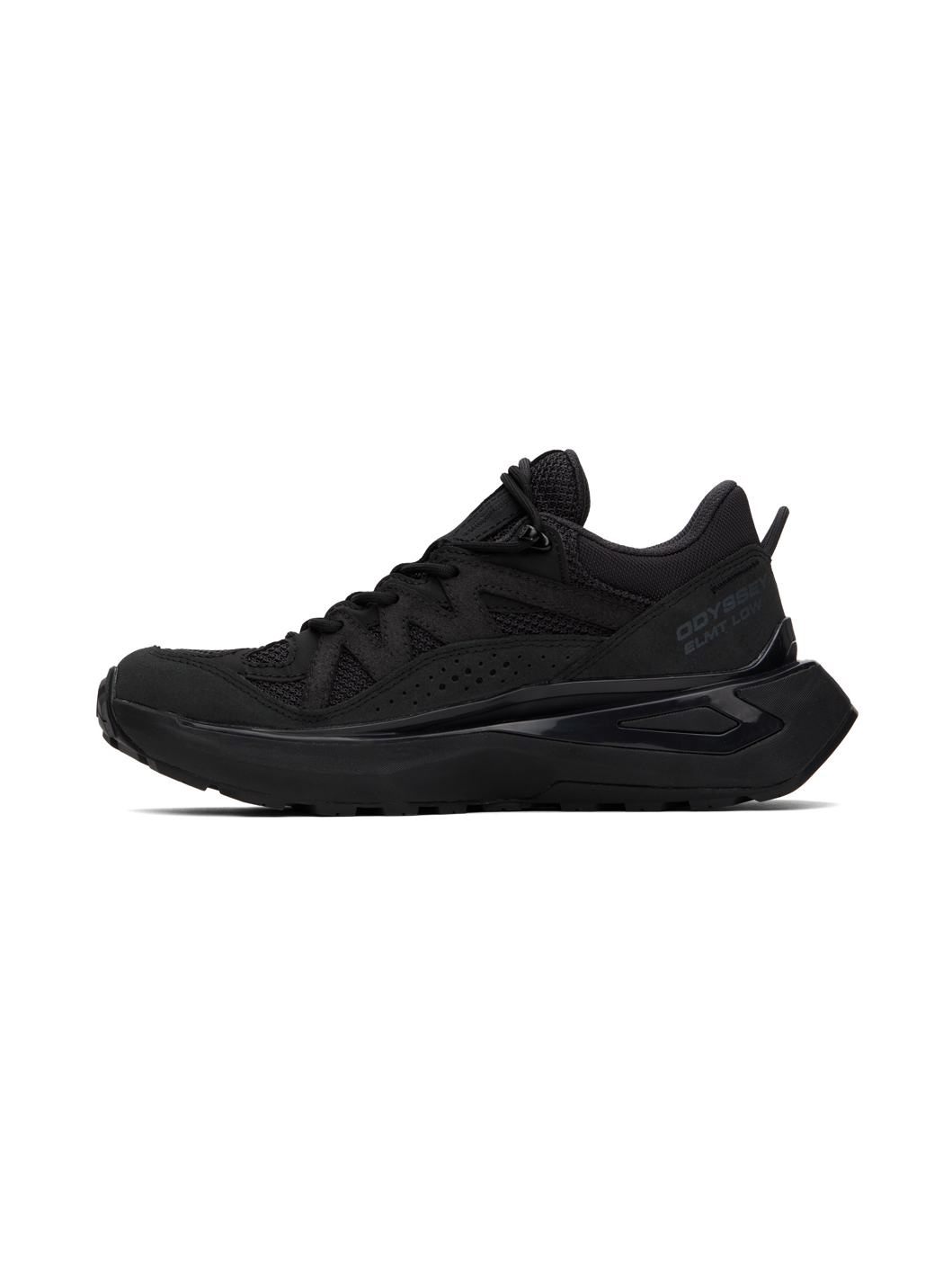 Black Odyssey Elmt Low Sneakers - 3