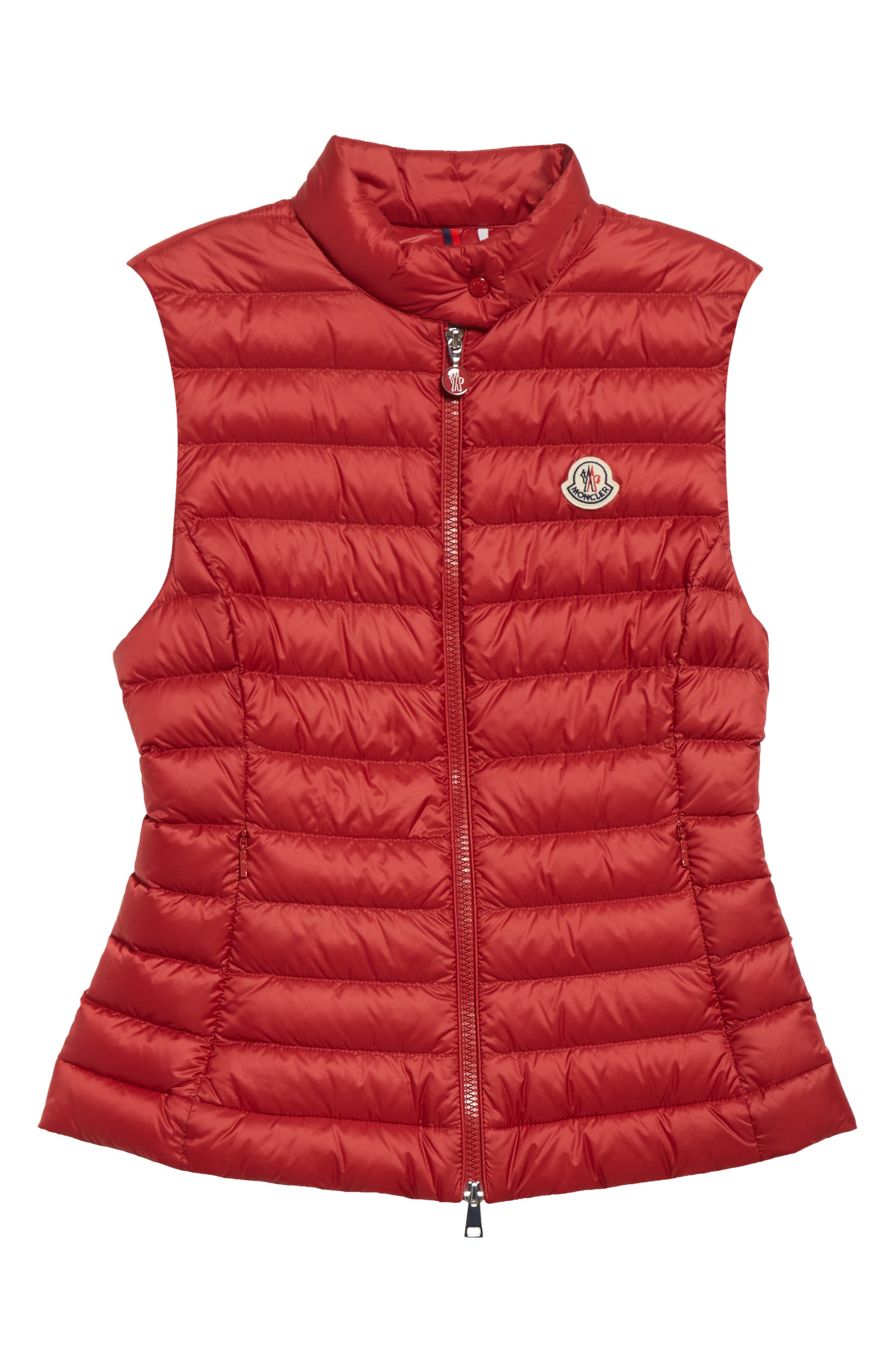 Moncler Igens Down Puffer Vest in Red Auburn at Nordstrom - 6