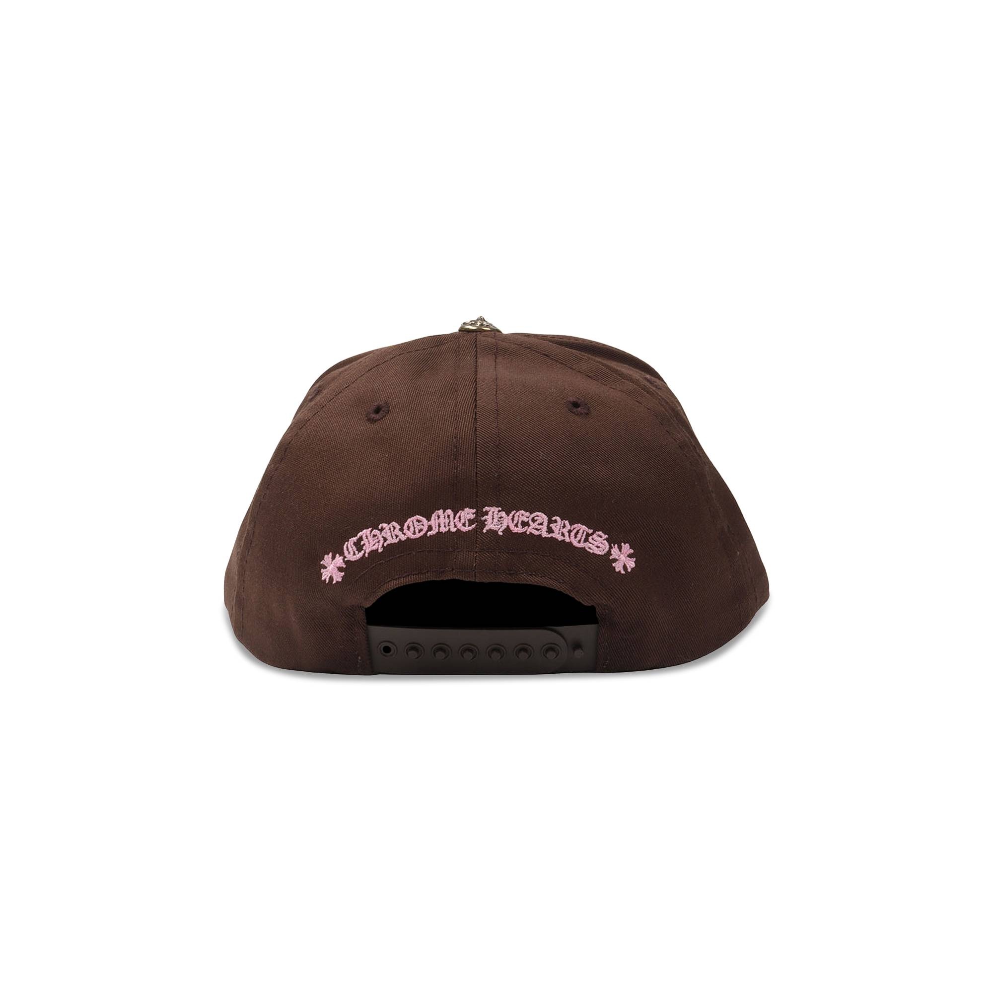 Chrome Hearts CH Snapback 'Brown/Pink' - 2