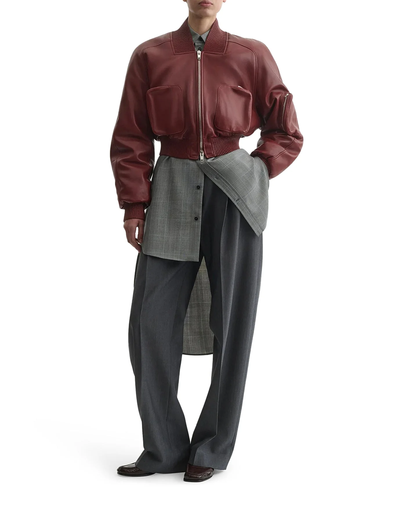 POCKET BOMBER JACKET - 1