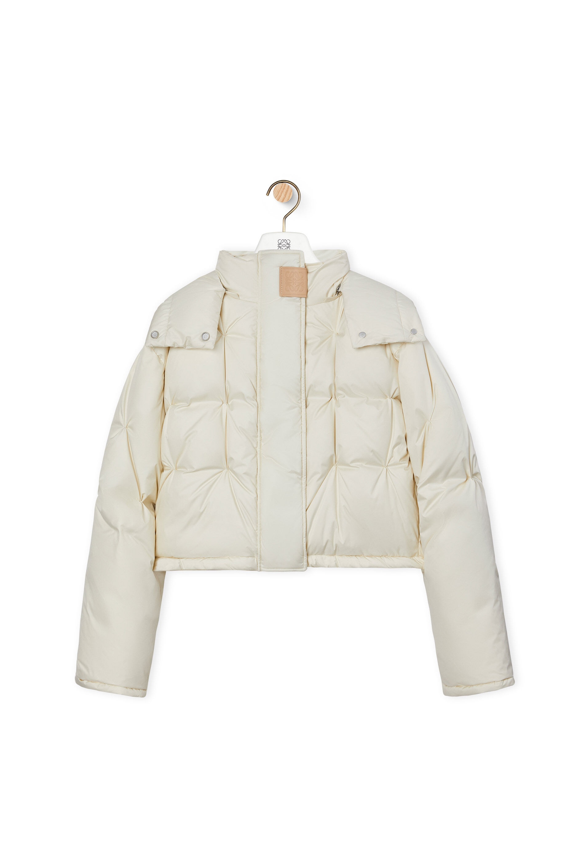 Short puffer in parachute nylon - 1