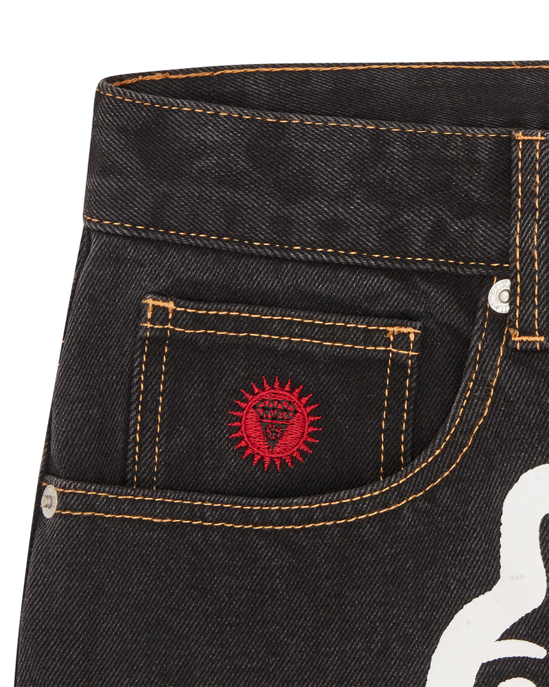 RUNNING PUPPY DENIM SHORTS 4