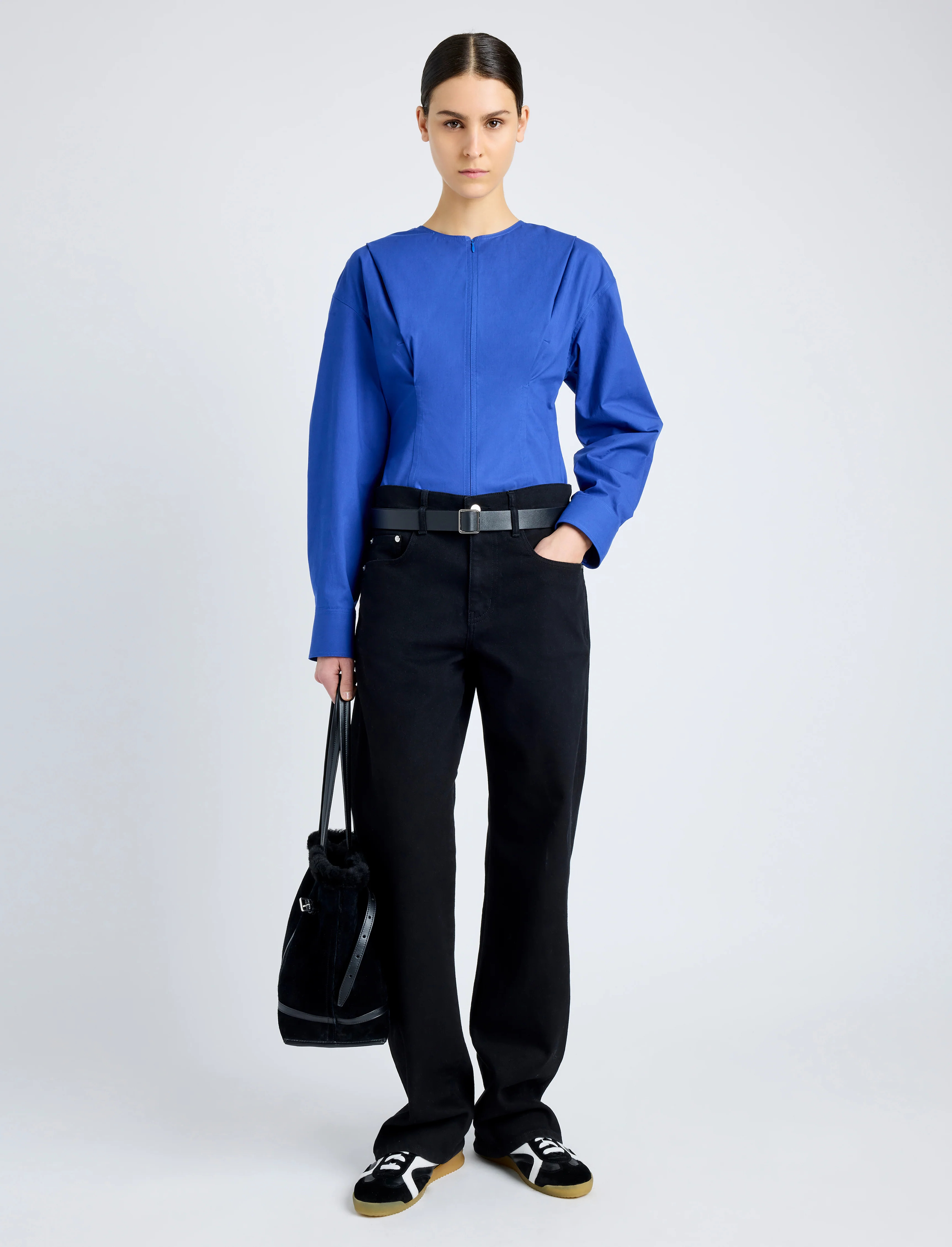 Ivonne Top in Eco Poplin - 3