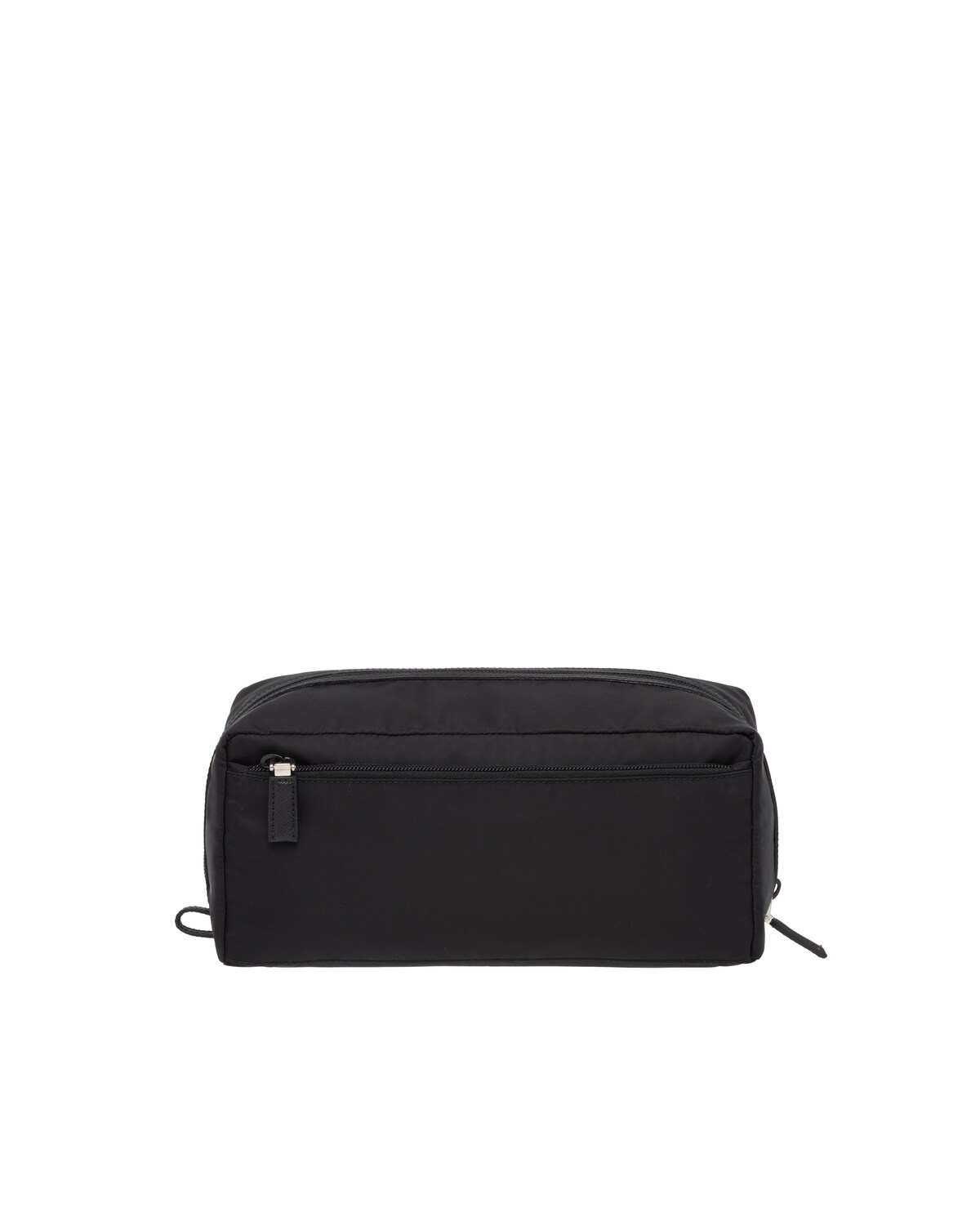 Re-Nylon and Saffiano leather travel pouch - 5