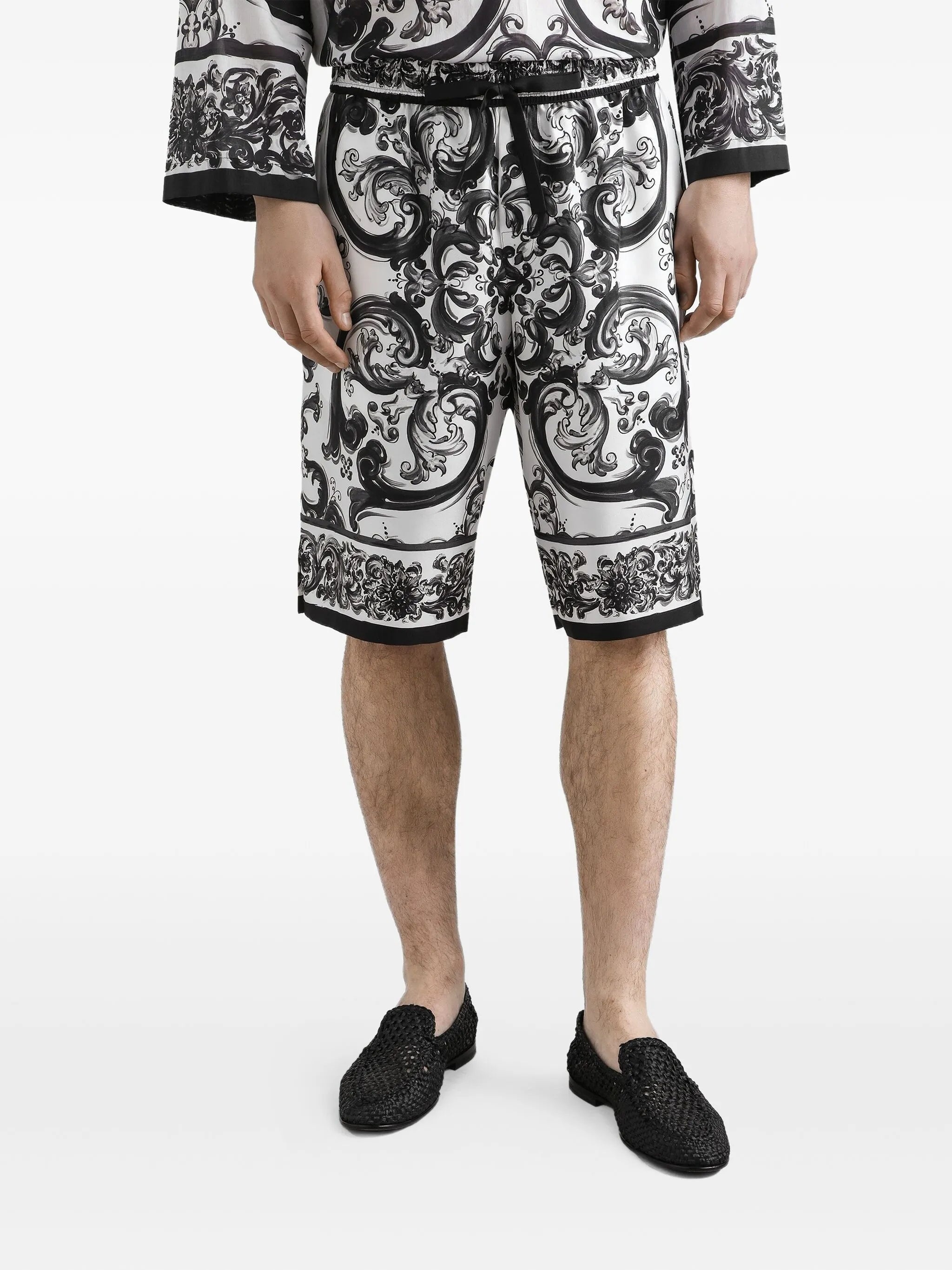 Maiolica Print Bermuda Shorts - 5