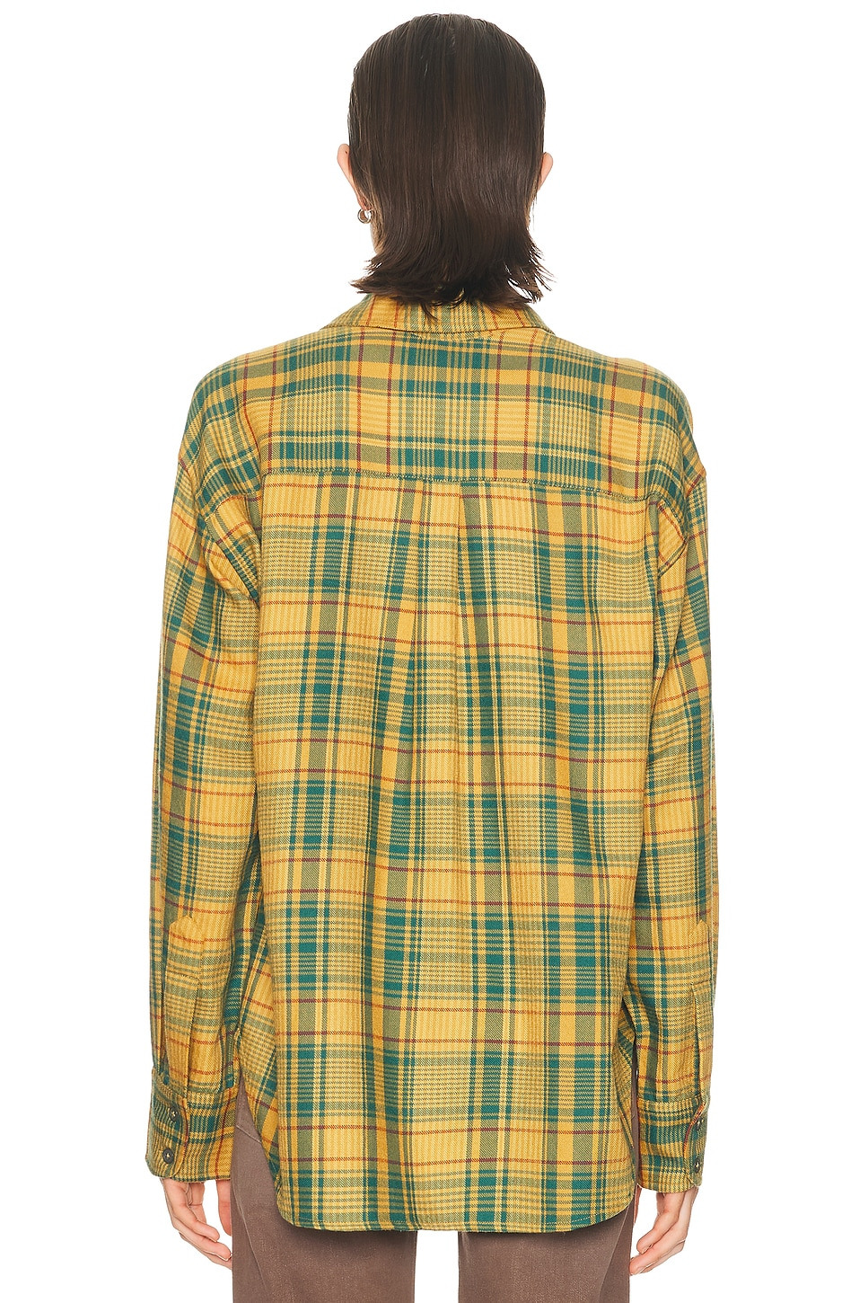 Plaid Big Shirt - 4